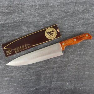 Vintage Mighty Oak French Chef's Knife Imperial 9"